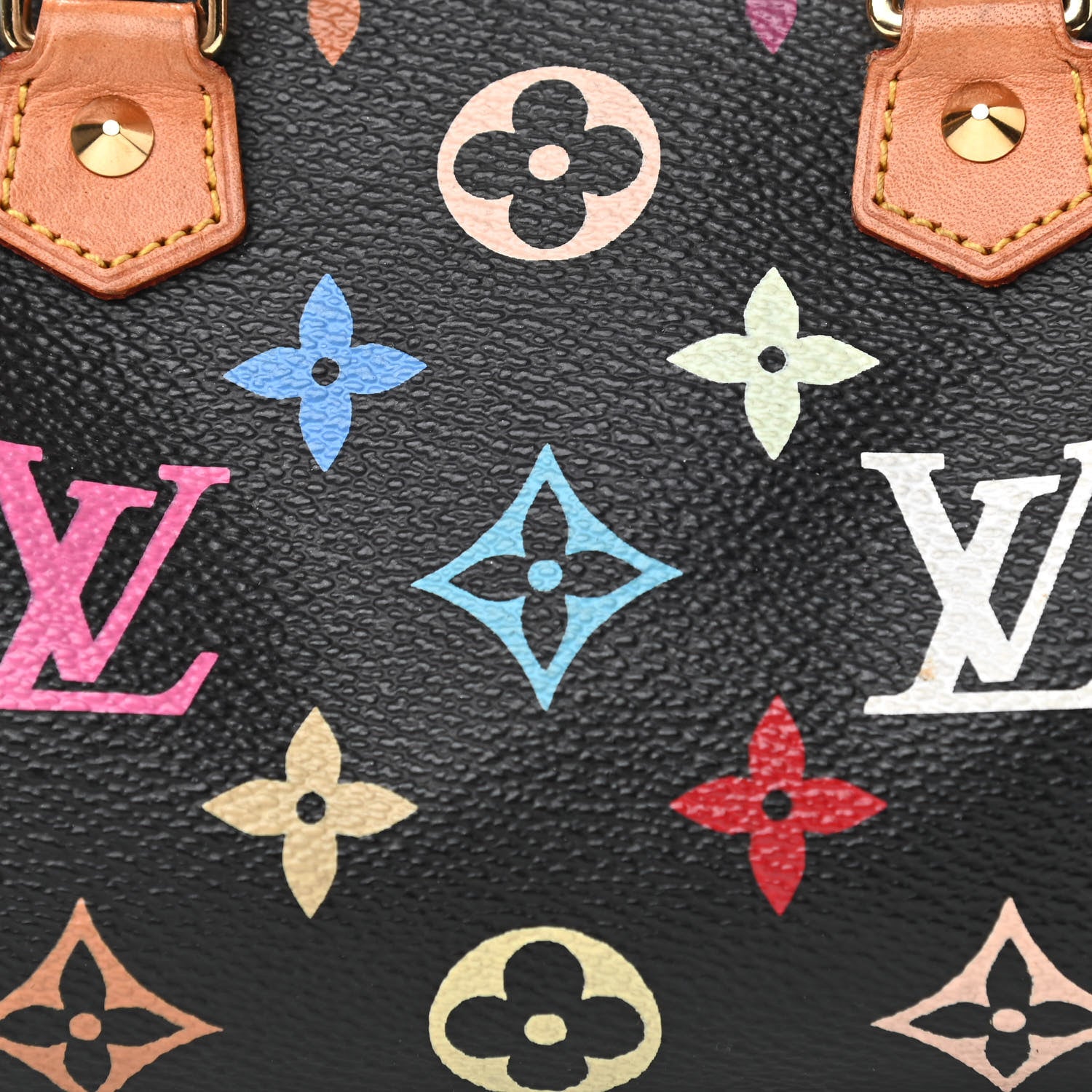 Louis Vuitton Monogram Multicolor Mini Sac HL Speedy Black 7 of 11