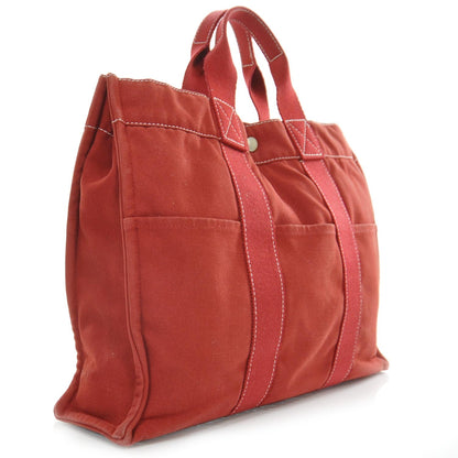 Hermes Canvas Fourre Tout MM Red 3 of 9