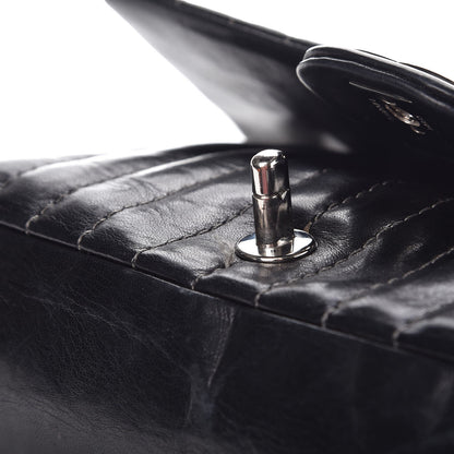 Chanel Lambskin Vertical Quilted Medium Single Flap Black 14 of 16