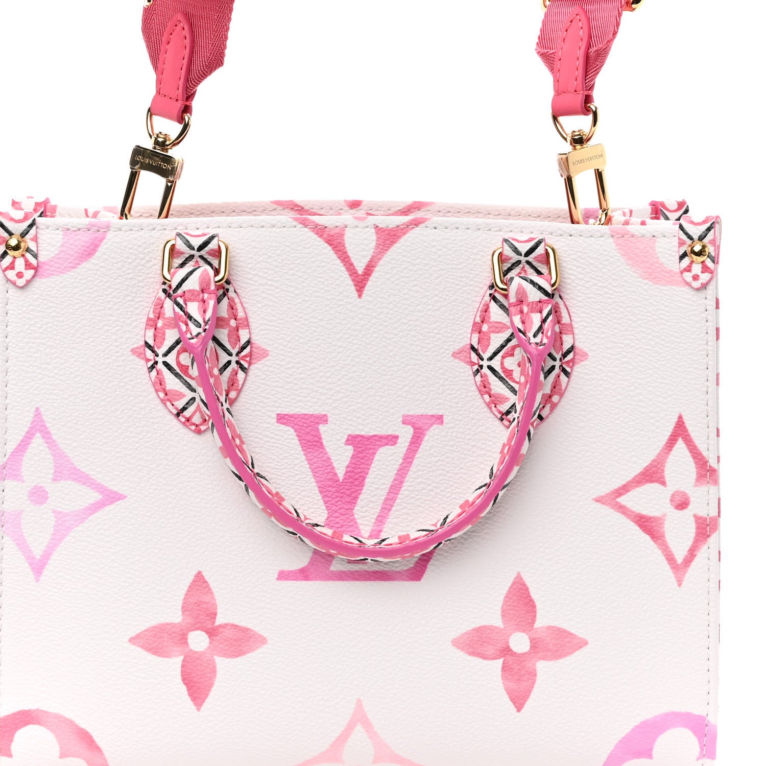 Louis Vuitton Monogram Giant By The Pool 2.0 Onthego PM Pink 7 of 9