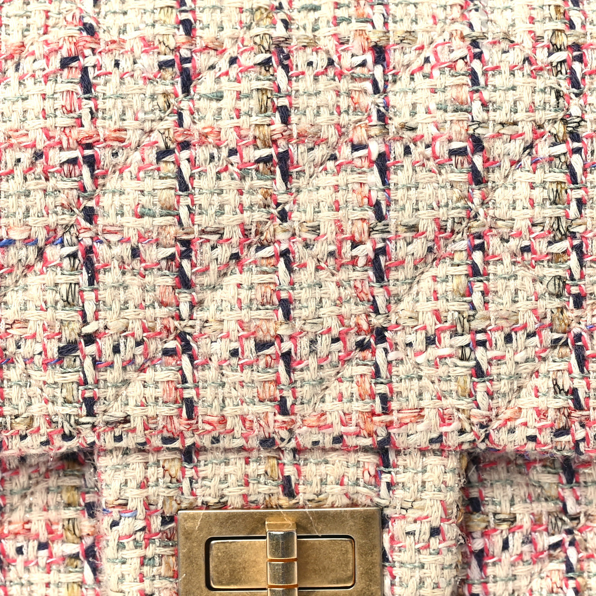 Chanel Tweed Quilted 2.55 Reissue Mini Flap Multicolour 13 of 18