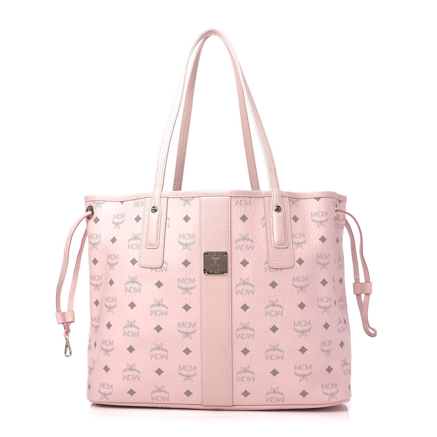 Visetos Medium Liz Reversible Shopper Tote Powder Pink
