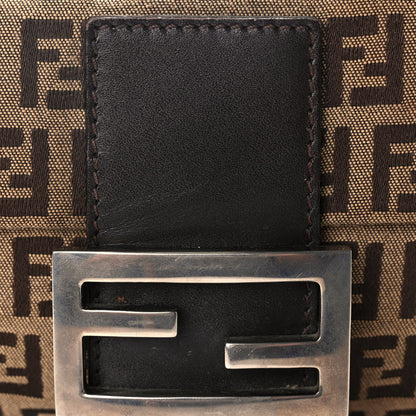 Fendi Zucchino Baguette Toro Mogano Panna 6 of 8