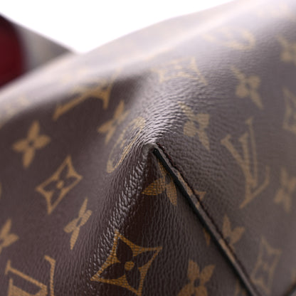 Louis Vuitton Monogram Flower Hobo Bordeaux 9 of 12