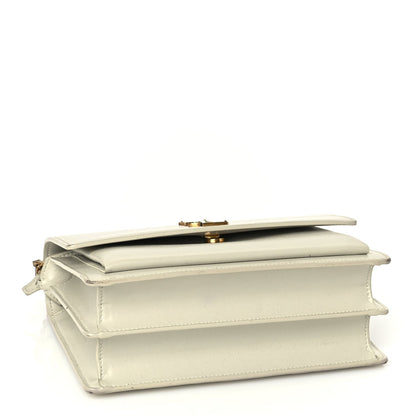 Saint Laurent Calfskin Medium Monogram Sunset  Crema Soft 3 of 8