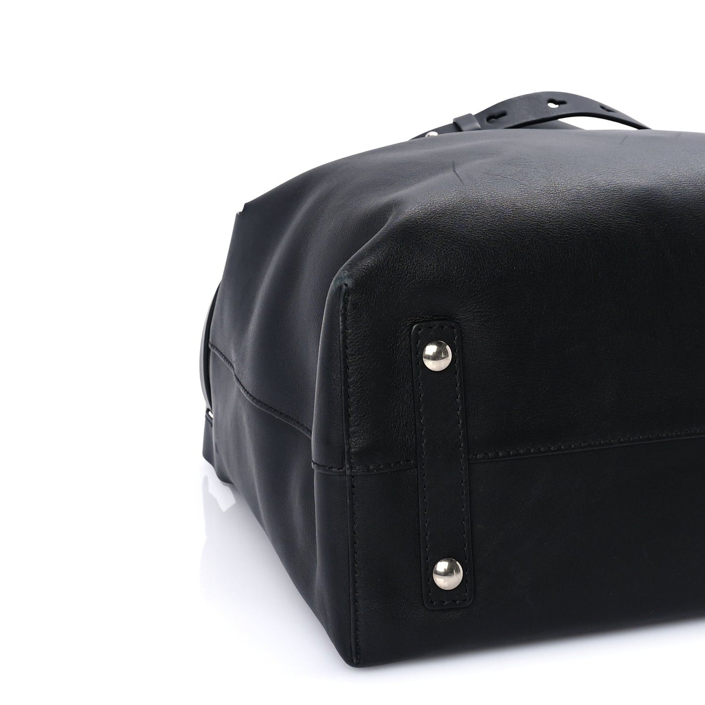 Soft Calfskin Medium Belt Bag  Black