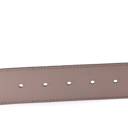 Gucci Calfskin Double G 40mm Belt 85 34  Porcelain Rose 4 of 5