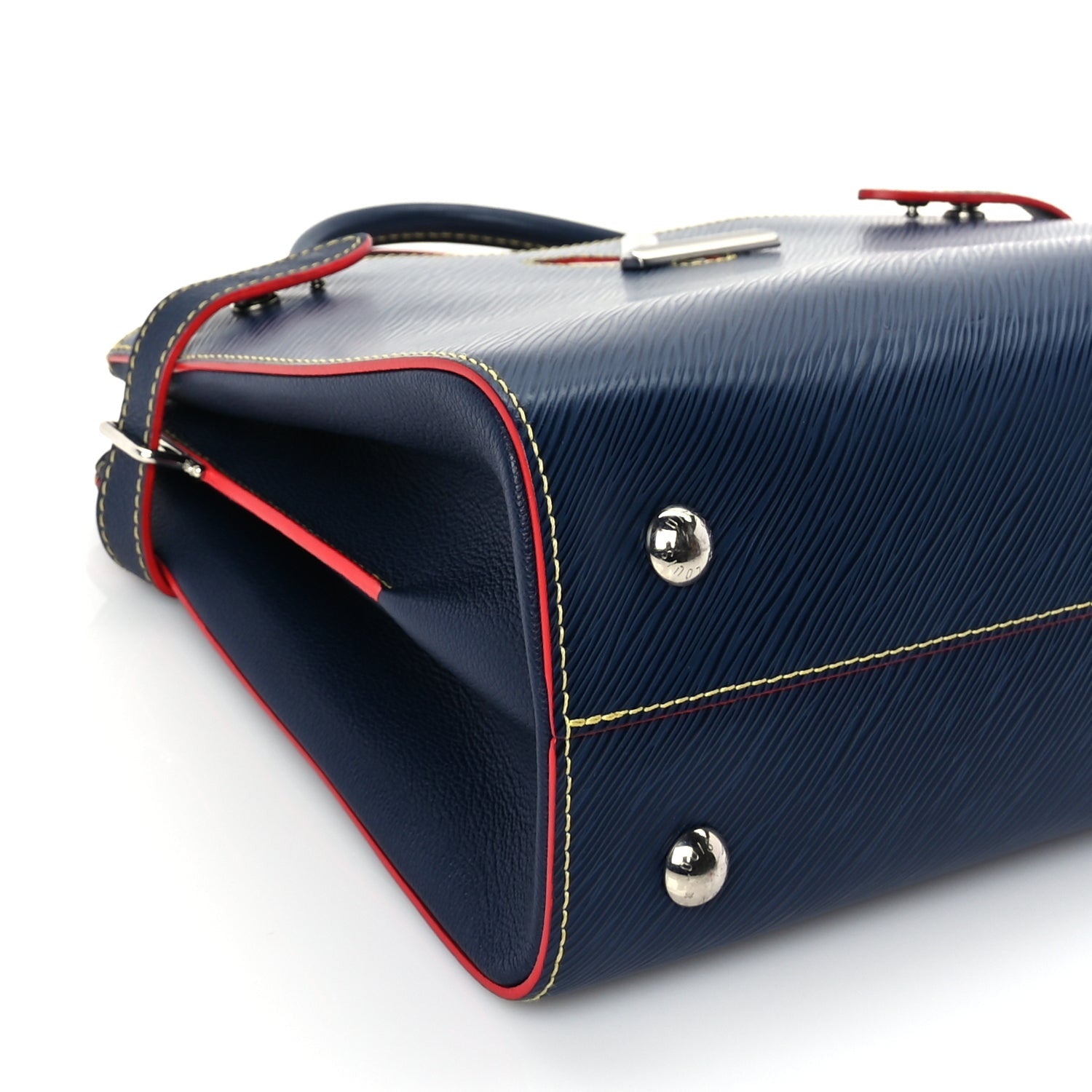 Louis Vuitton Epi Twist Tote Indigo Coquelicot 7 of 8