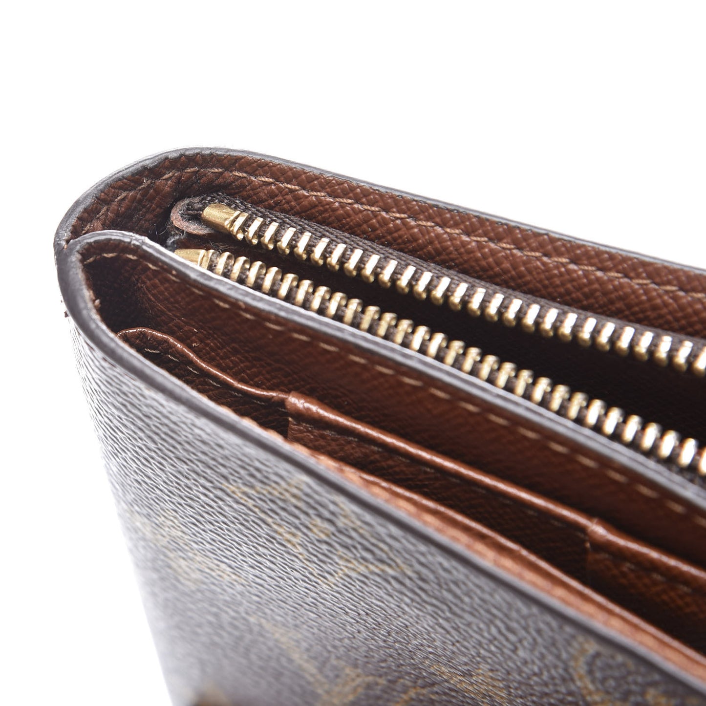 Monogram Compact Zippe Zipped Wallet