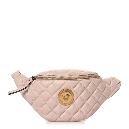 Versace Nappa Quilted Medusa Belt Bag Light Pink 1 of 8