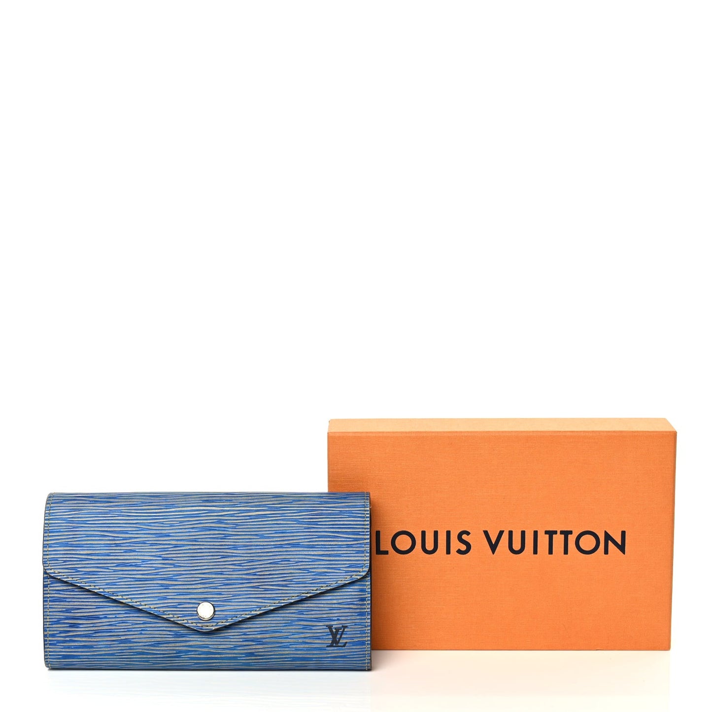 Epi Sarah Wallet NM Denim Light