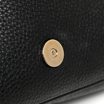 Gucci Pebbled Calfskin Medium Soho Flap Crossbody Black 14 of 17