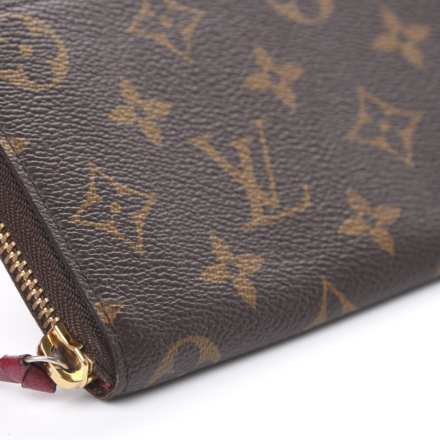 Monogram Clemence Wallet Fuchsia