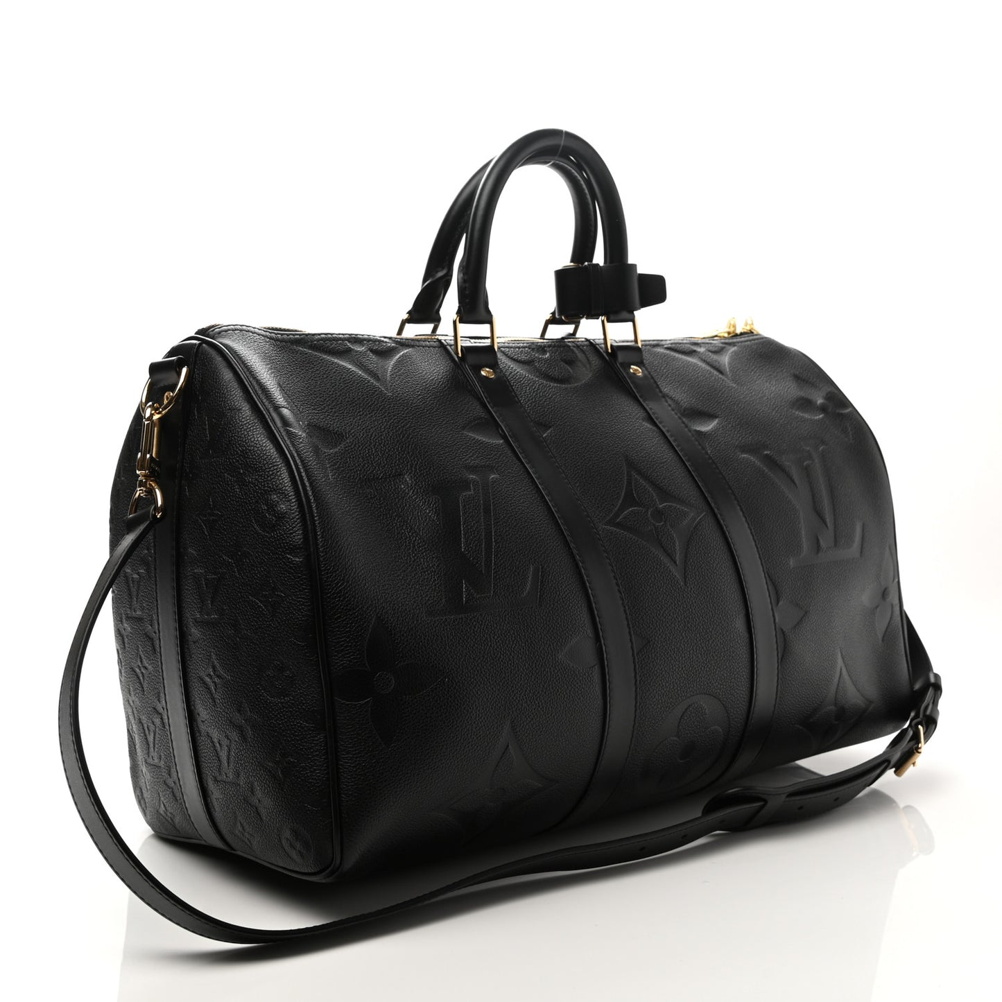 Empreinte Monogram Giant Keepall Bandouliere 45 Black