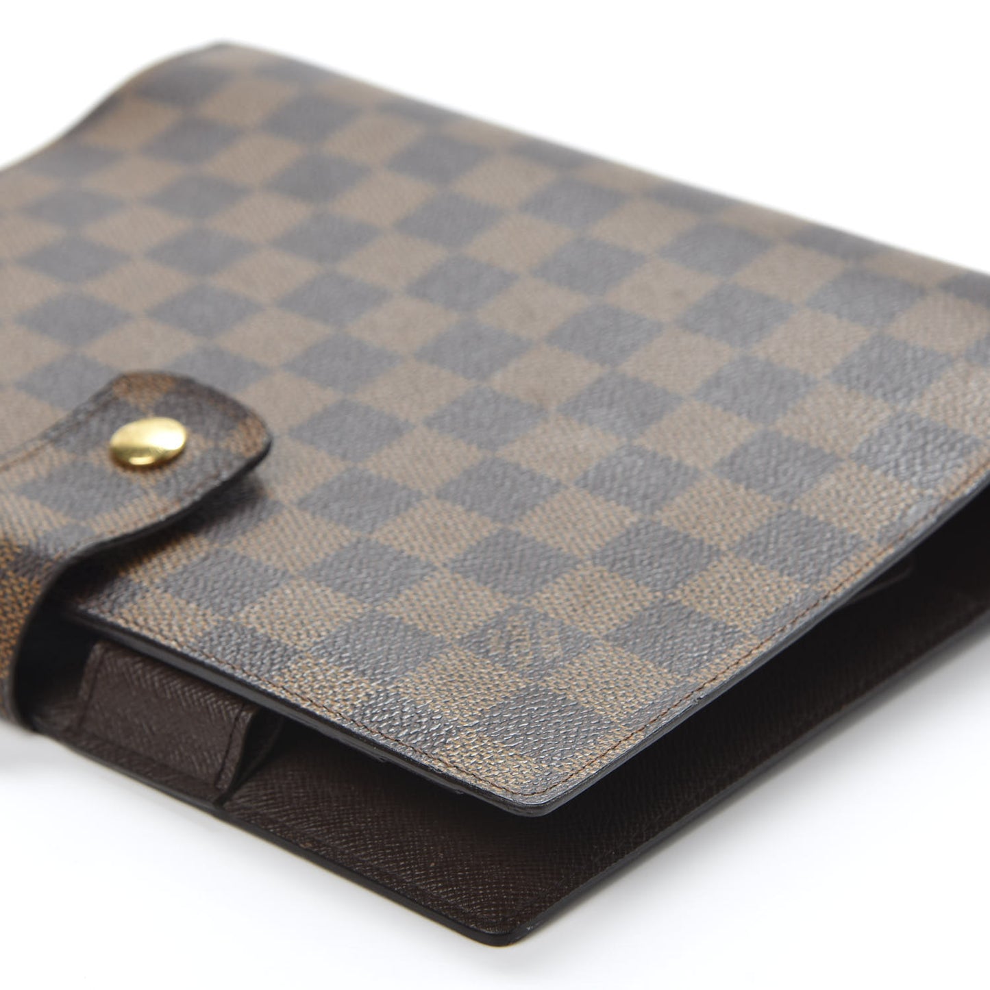 Damier Ebene Large Ring Agenda Cover