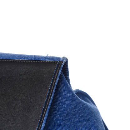 Celine Denim Medium Big Bag Navy Blue 10 of 15