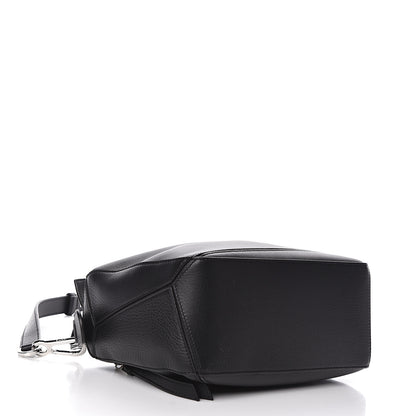Loewe Calfskin Small Puzzle Bag Black 4 of 9