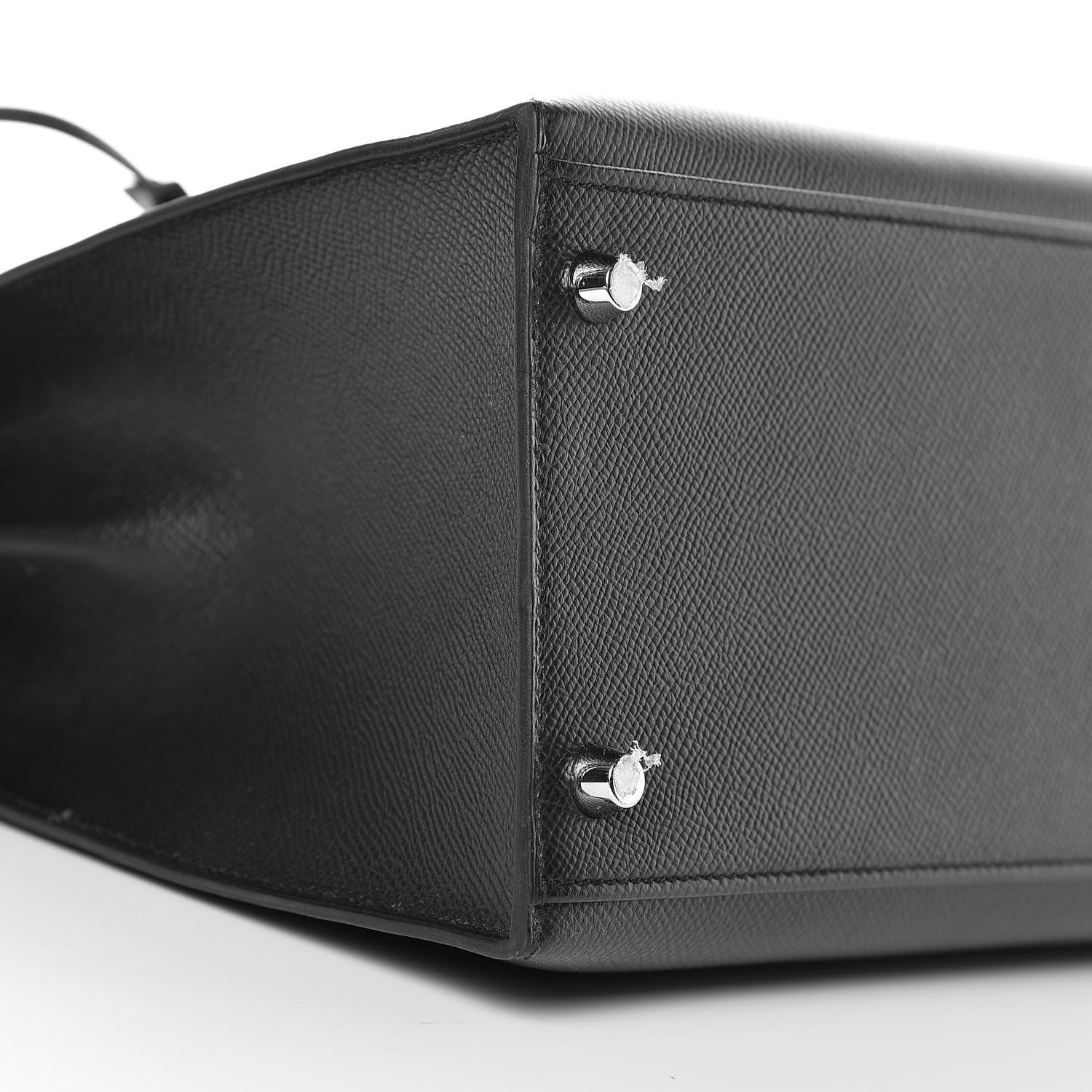 Hermes Epsom Kelly Sellier 35 Black 35 of 37