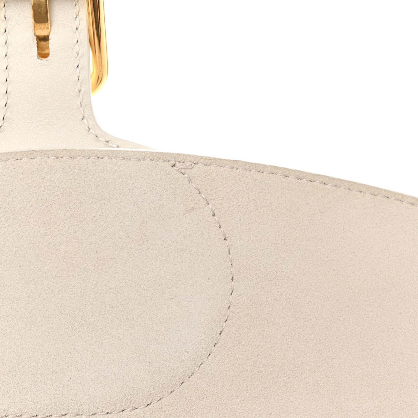 Box Calfskin Large Bobby Flap White