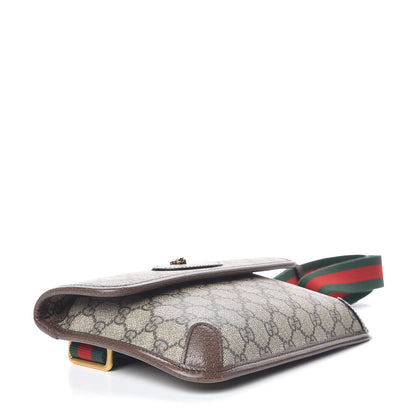 Gucci GG Supreme Monogram Neo Vintage Web Belt Bag Brown 4 of 10