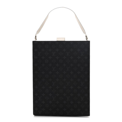 Louis Vuitton Satin Monogram Ange GM Black 1 of 10