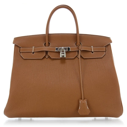 Hermes Togo Birkin 40 Gold 1 of 10
