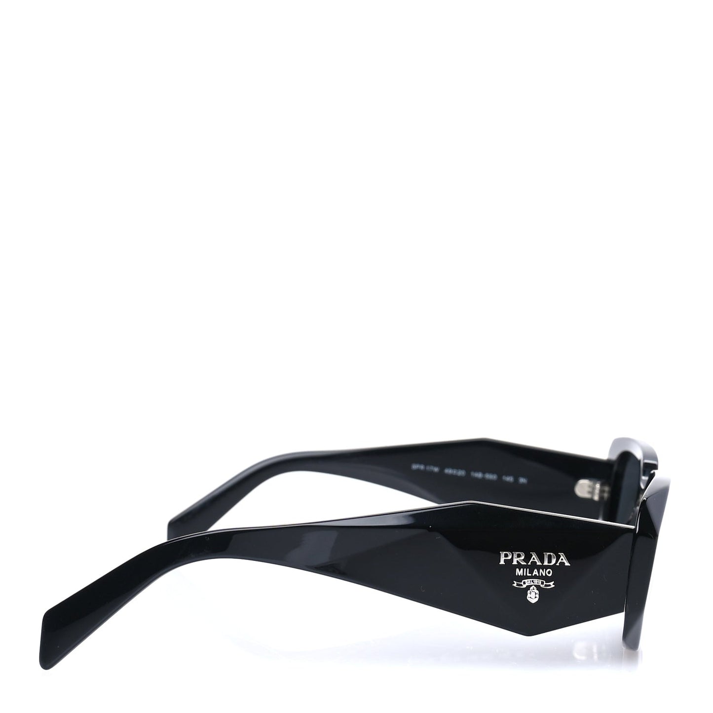 Acetate Symbole Sunglasses SPR 17W  Black