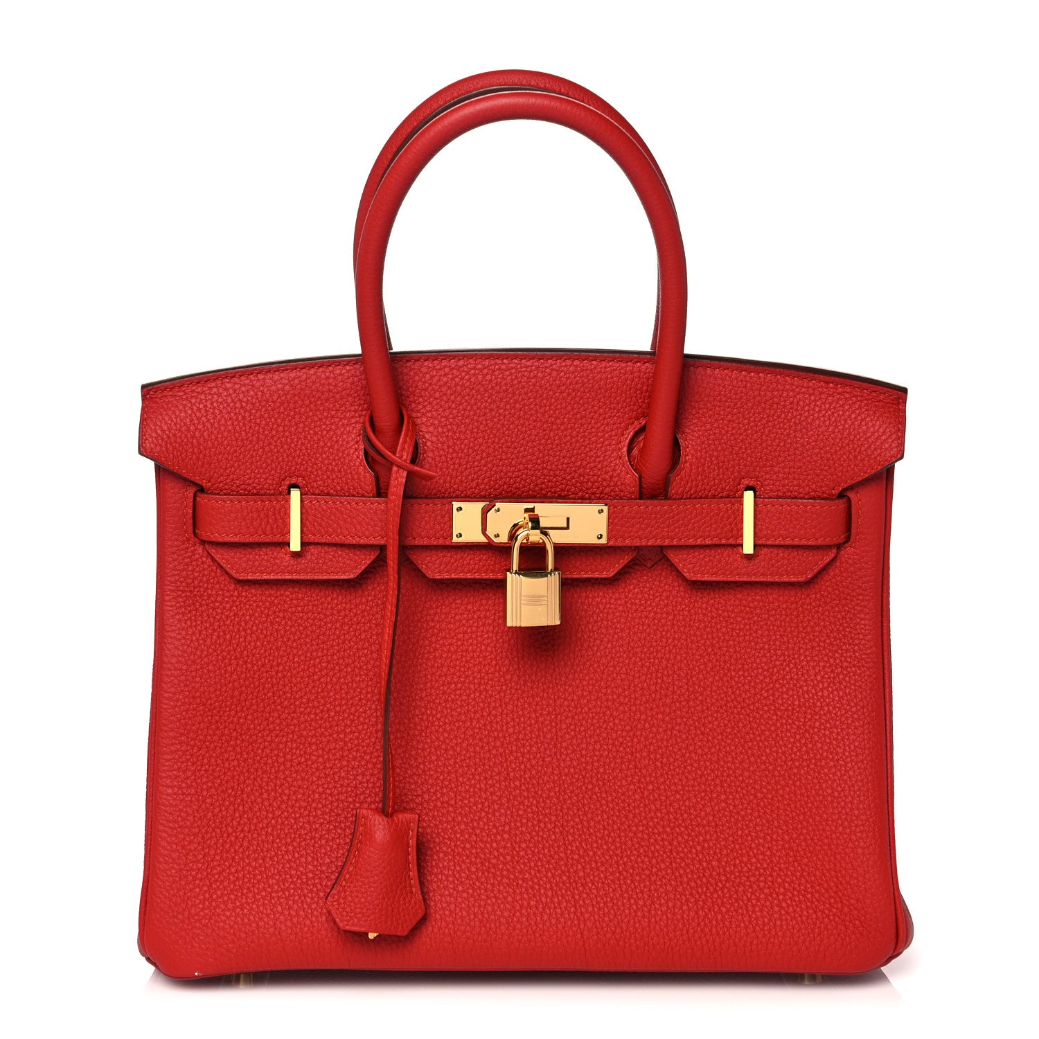 Hermes Togo Birkin 30 Vermillion 1 of 11
