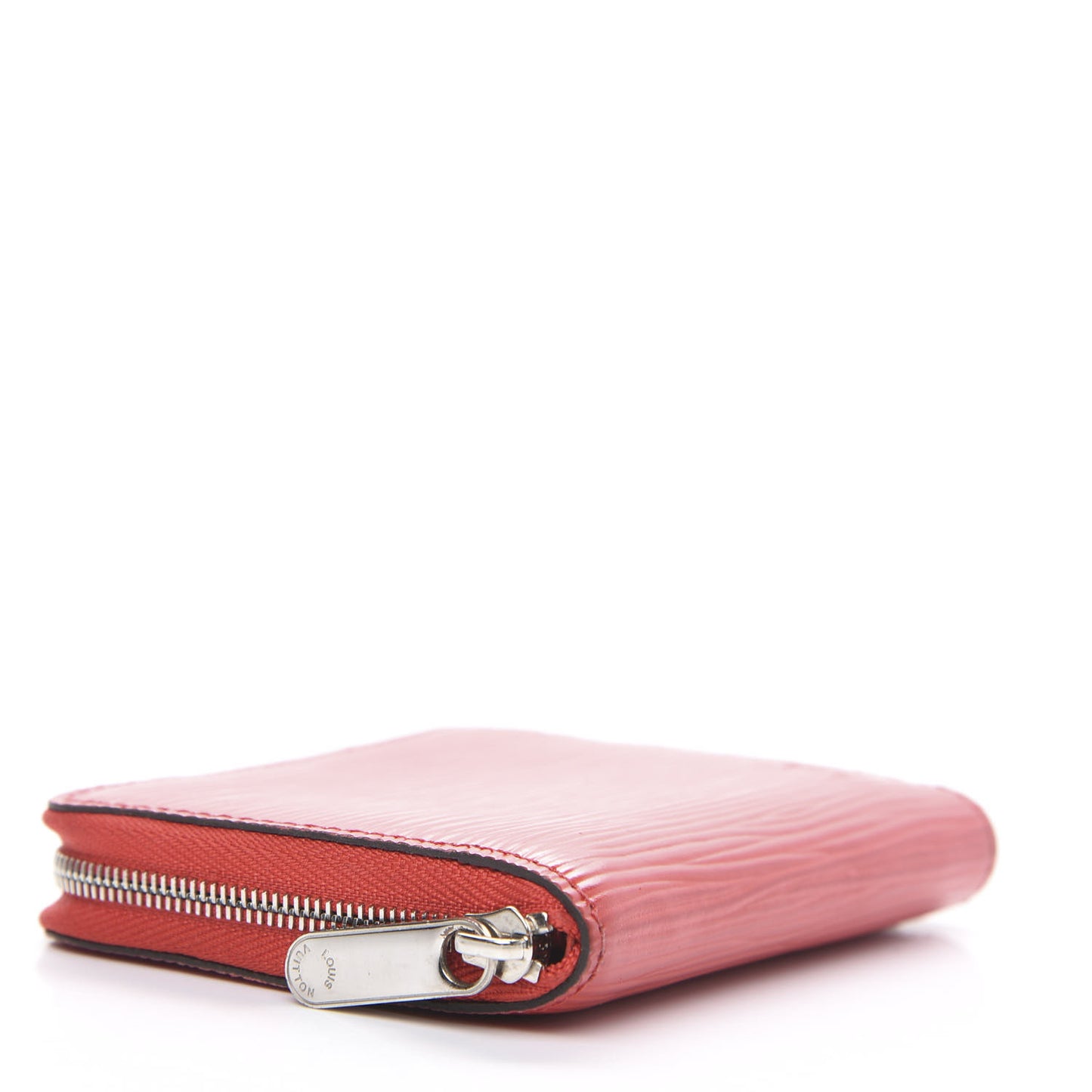 Epi Zippy Coin Purse Coquelicot