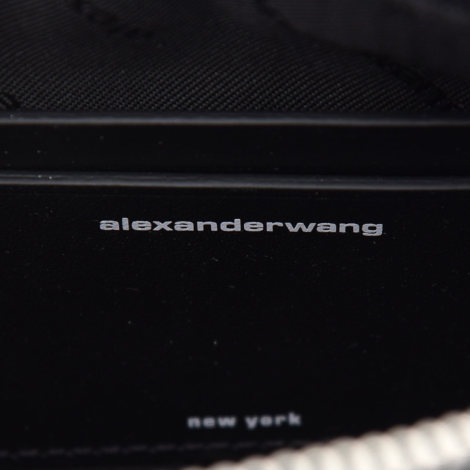 Alexander Wang Mesh Crystal Rhinestone Mini Cruiser Duffle Cobalt 6 of 9