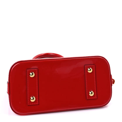 Louis Vuitton Vernis Alma BB  Rouge Grenadine 2 of 8