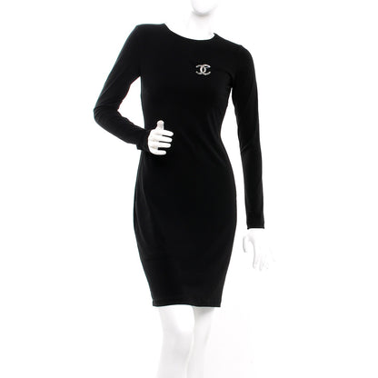 Chanel Ruthenium Crystal Baguette CC Brooch Multicolor 2 of 7