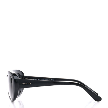 Prada Square Sunglasses SPR 18V Black 3 of 8