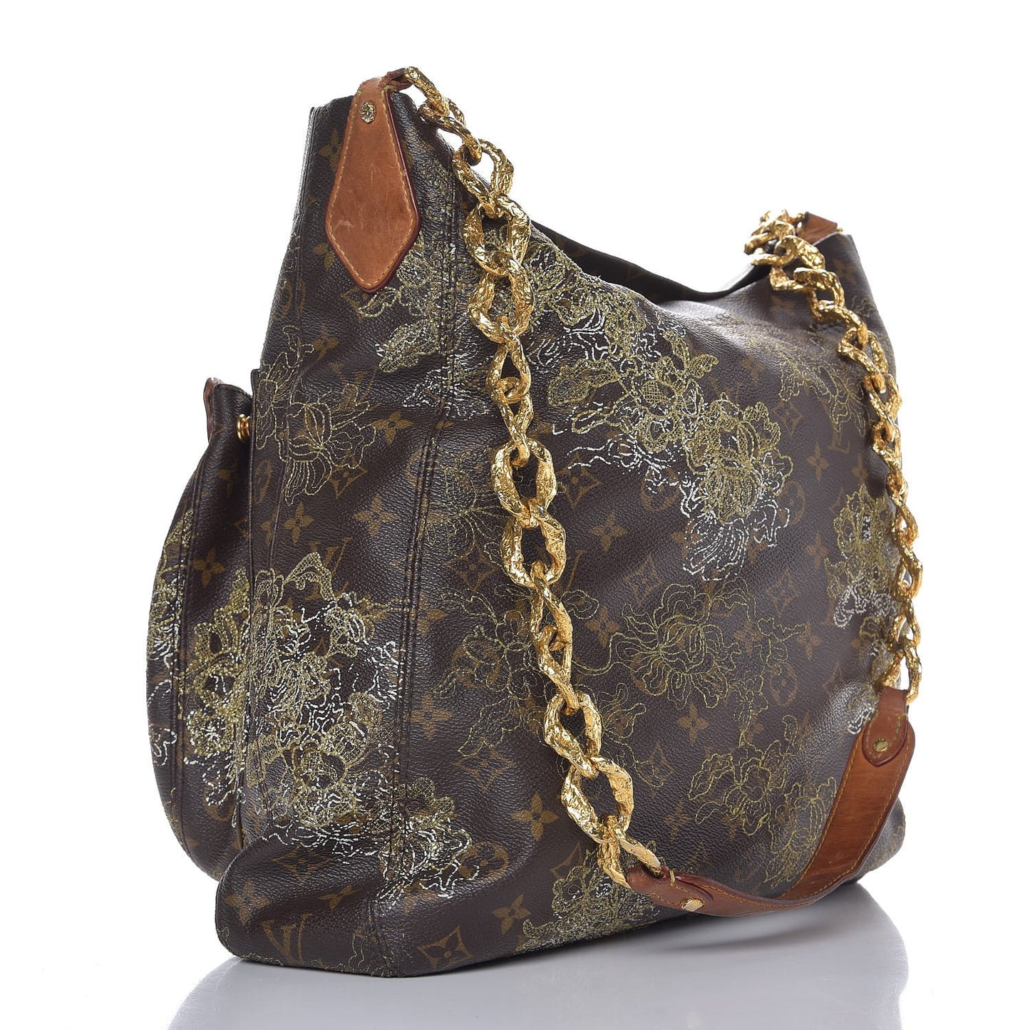 Monogram Dentelle Fersen Gold