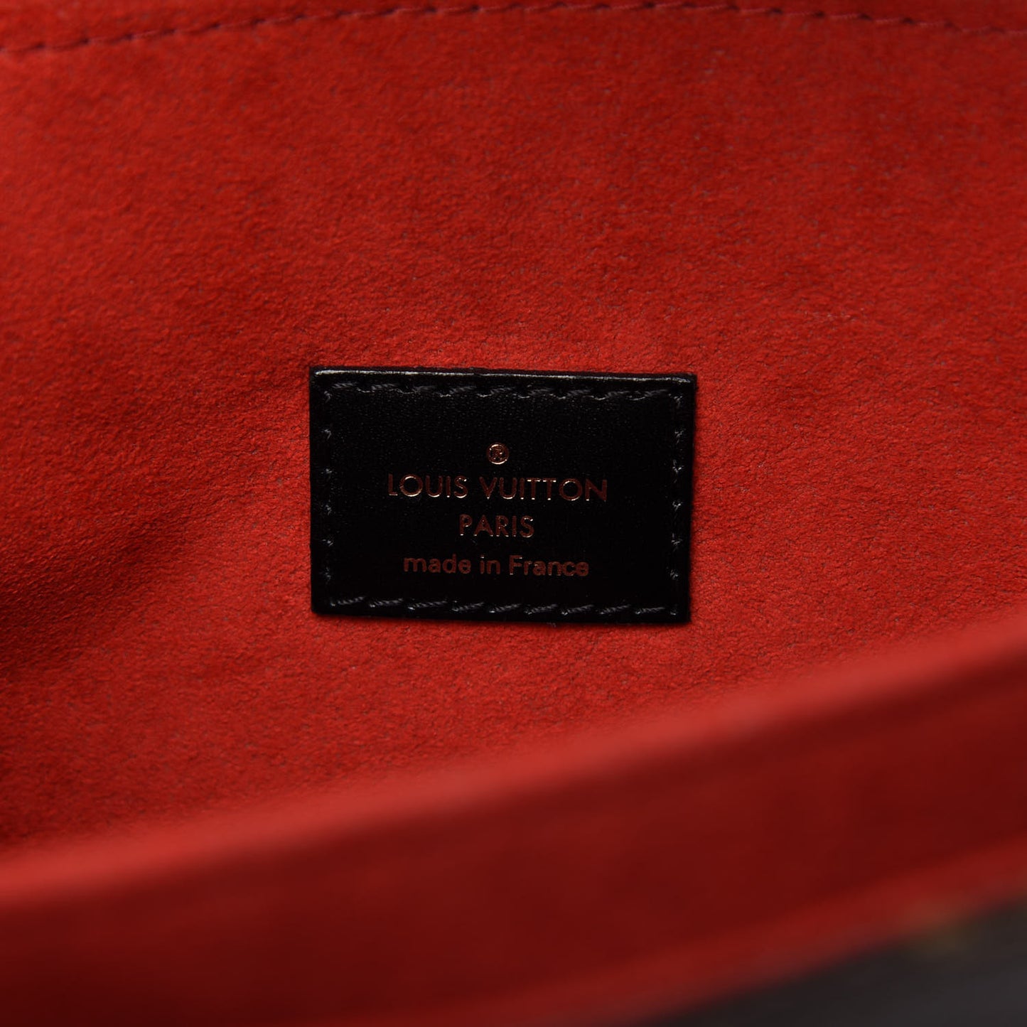 Monogram Braided Pochette Metis Coquelicot