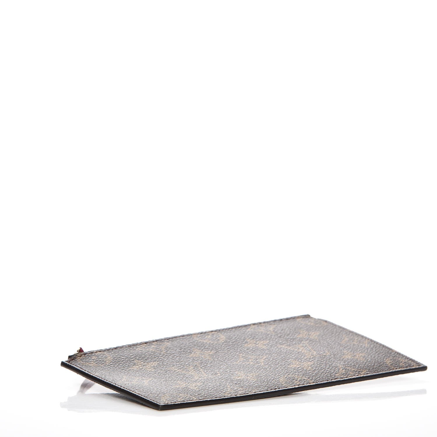 Louis Vuitton Monogram Felicie Chain Wallet Zippered Insert Fuchsia 4 of 6