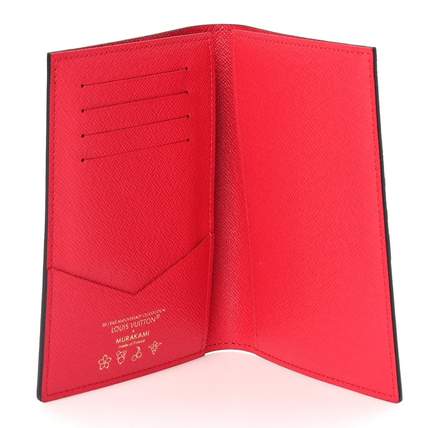 LV X TM Monogram Cerises Passport Cover