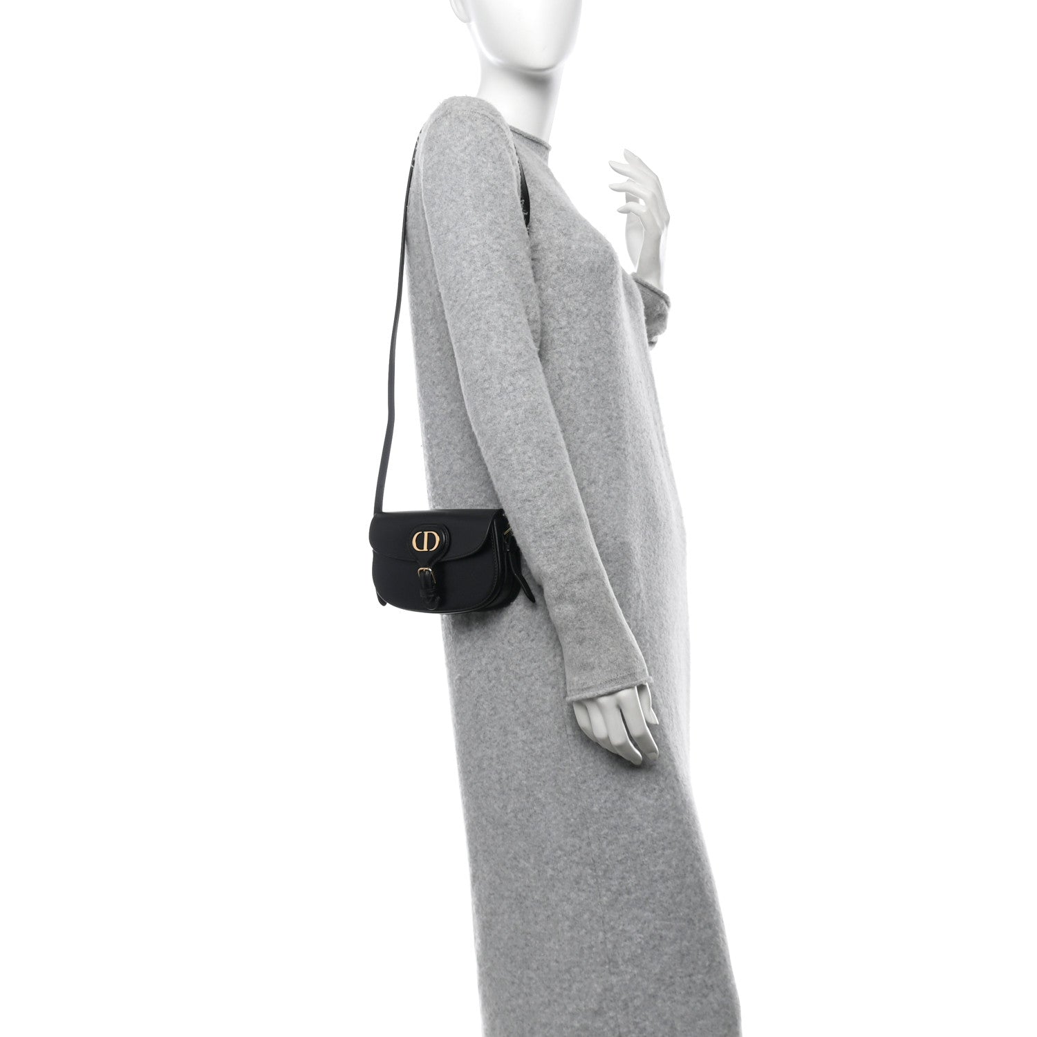 Christian Dior Box Calfskin Mini Bobby Bag Black 2 of 10