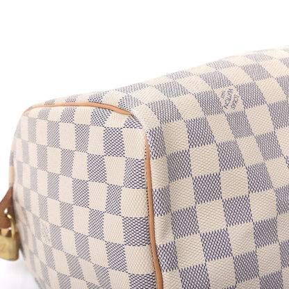 Louis Vuitton Damier Azur Speedy 30 7 of 12