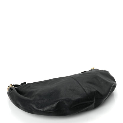 Chloe Grained Calfskin Large Bracelet Hobo Bag Black 3 of 8