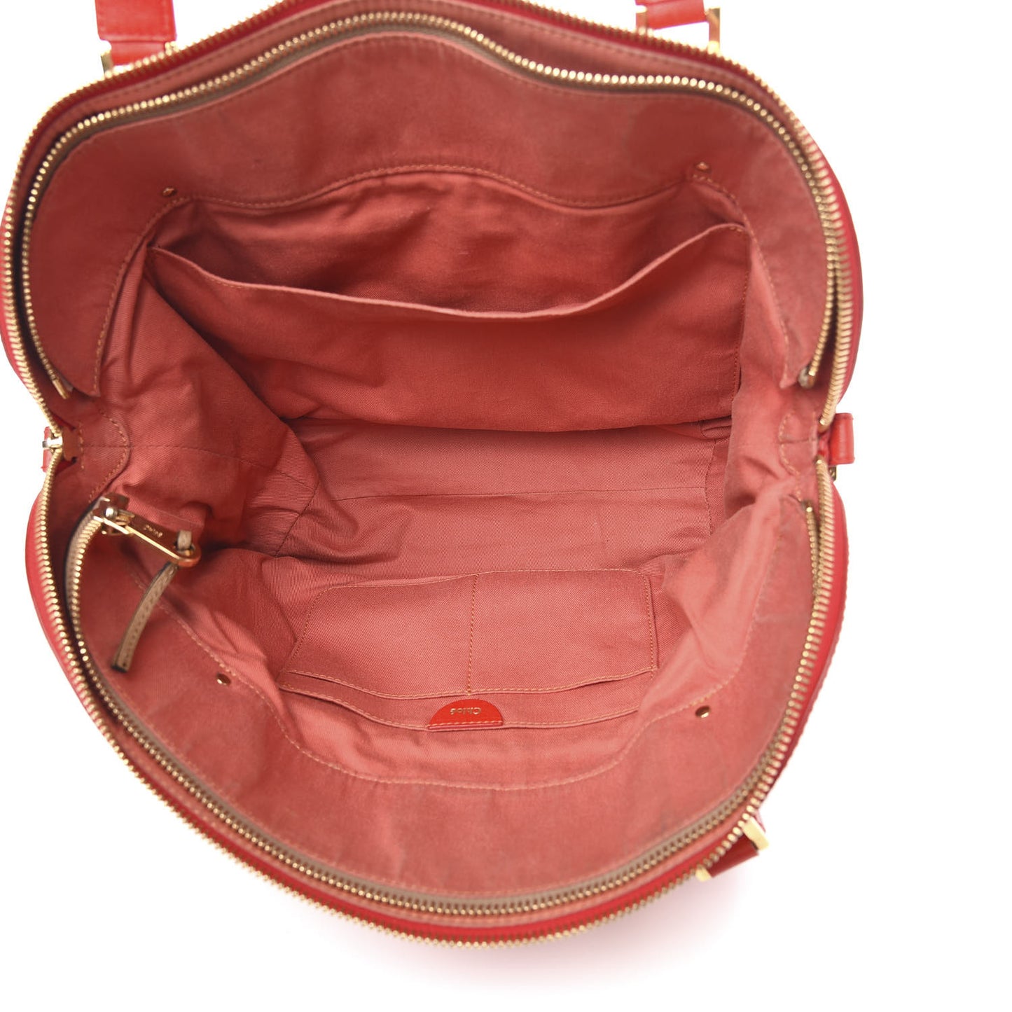 Lambskin Large Angie Shoulder Bag Red