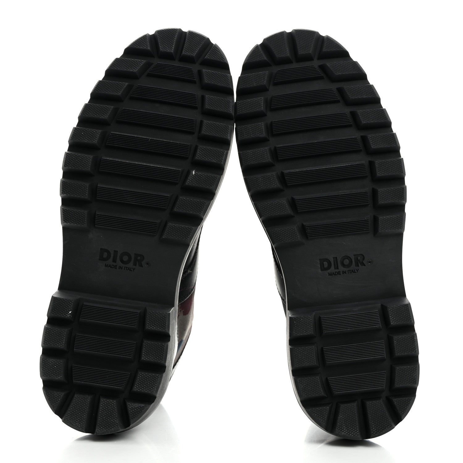 Christian Dior X Peter Doig Calfskin Camouflage Explorer Mens Boots 41 Black Multicolor 5 of 8