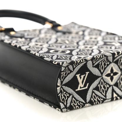 Louis Vuitton Jacquard Since 1854 Petit Sac Plat Grey 9 of 10