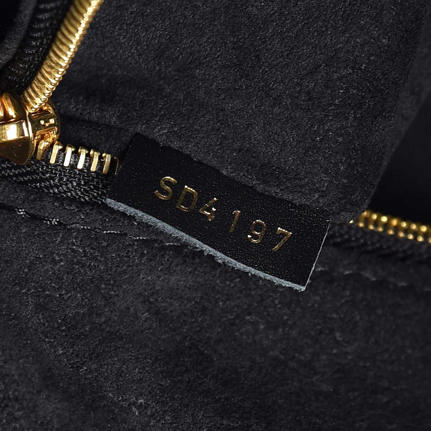 Monogram Flower Hobo Black