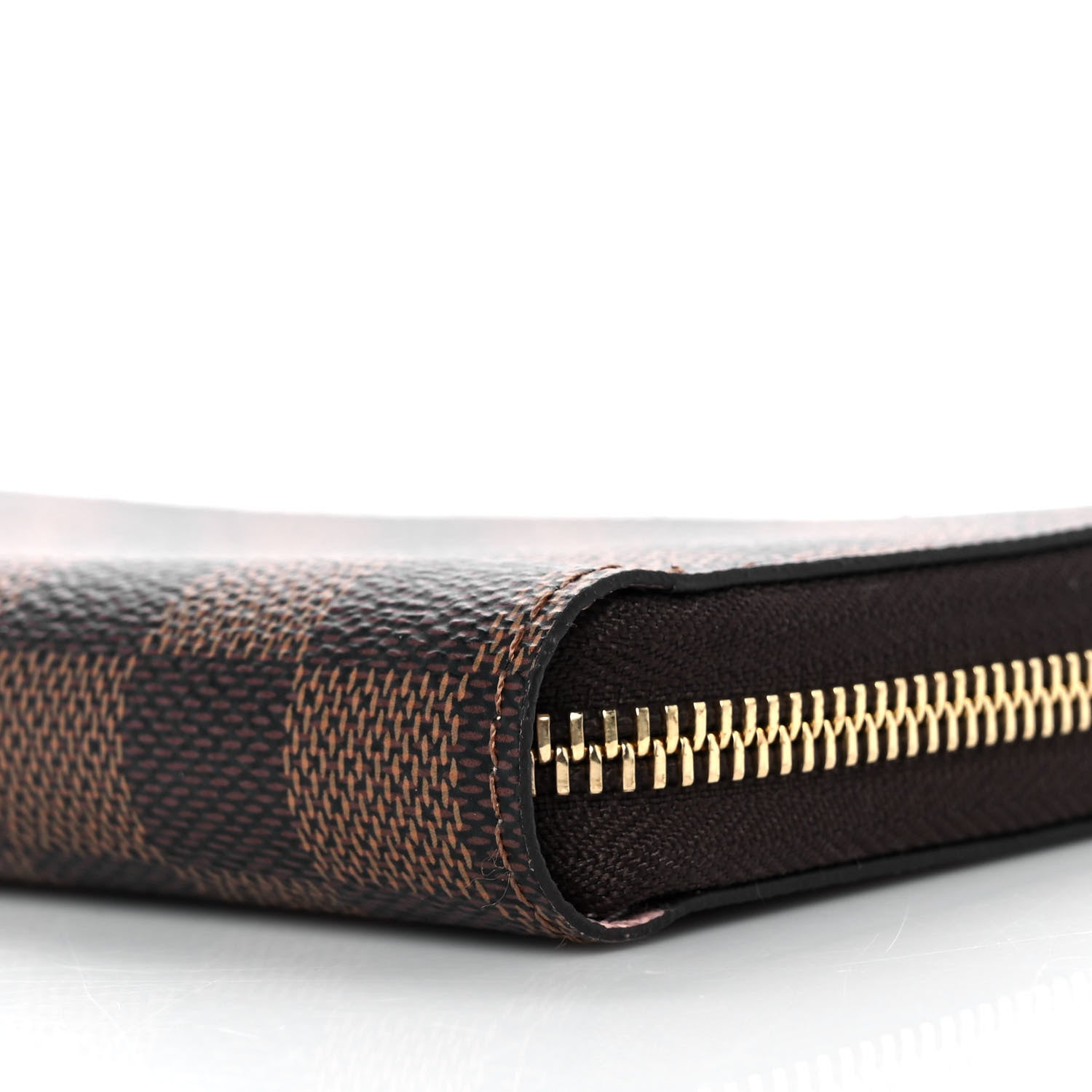 Louis Vuitton Damier Ebene Zippy Wallet Rose Ballerine 8 of 9