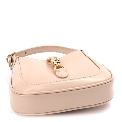 Gucci Boarded Dyana Lux Calfskin Super Nano Jackie 1961 Hobo  Beige 3 of 8