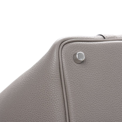 Hermes Taurillon Clemence Picotin Lock 18 PM Etain 10 of 12