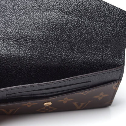 Louis Vuitton Monogram Pallas Compact Wallet Black 6 of 9