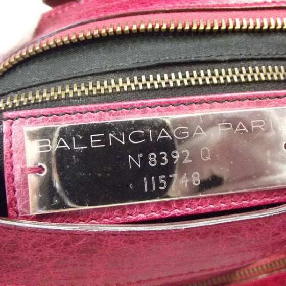 Balenciaga Agneau City Pourpre 12 of 12