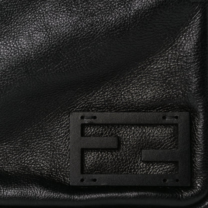 Fendi Vitello Mini Simply  Shoulder Bag Black 6 of 8